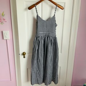 Colorfaith Gingham Sun Dress